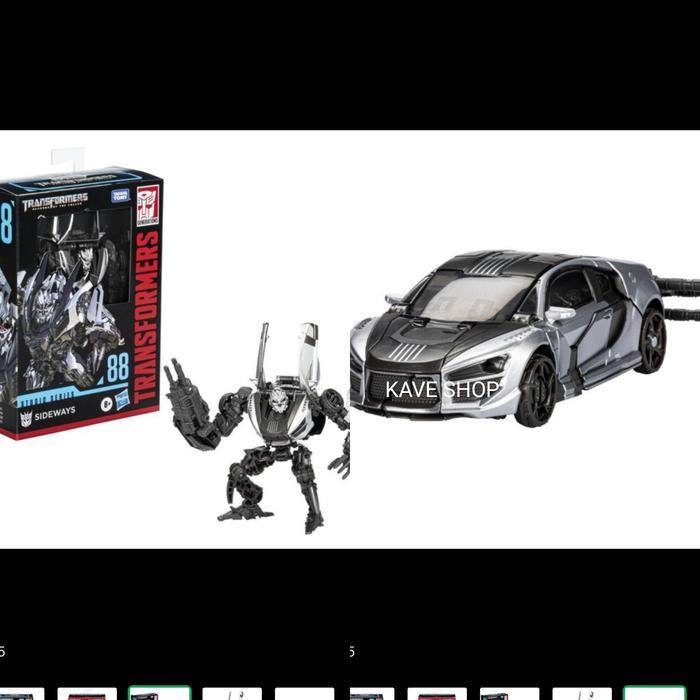 PROMO Transformers STUDIO SERIES Constructicon : Sideways - HASBRO - NEW BISA GOSEND