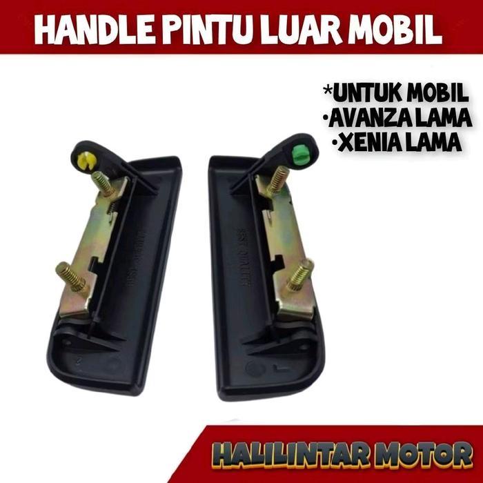 Handle Pintu Luar Mobil Avanza / Xenia / Grandmax 2006-2011 Full Hitam Terbatas