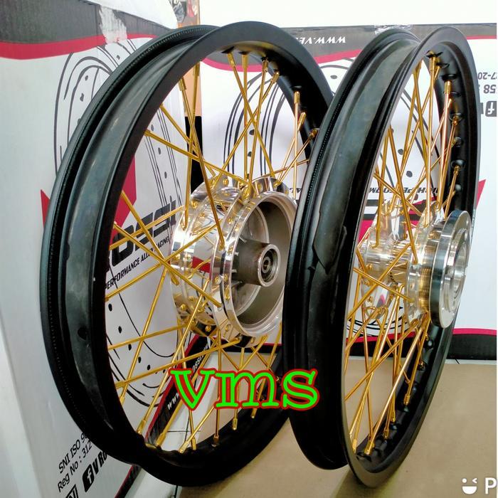 velg set jari jari smash Shogun 125 v rossi 140 ring 17 Motorcycle
