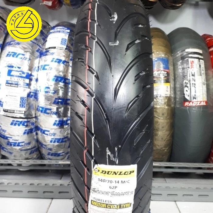 Ban DUNLOP Scootsmart 2 140.70.14 Ring 14 Ban Harian Motor Matic Aerox Motorcycle Speed