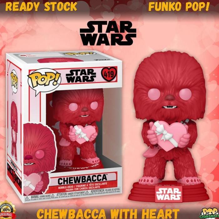 Funko POP Star Wars - Chewbacca Valentine's Day #419