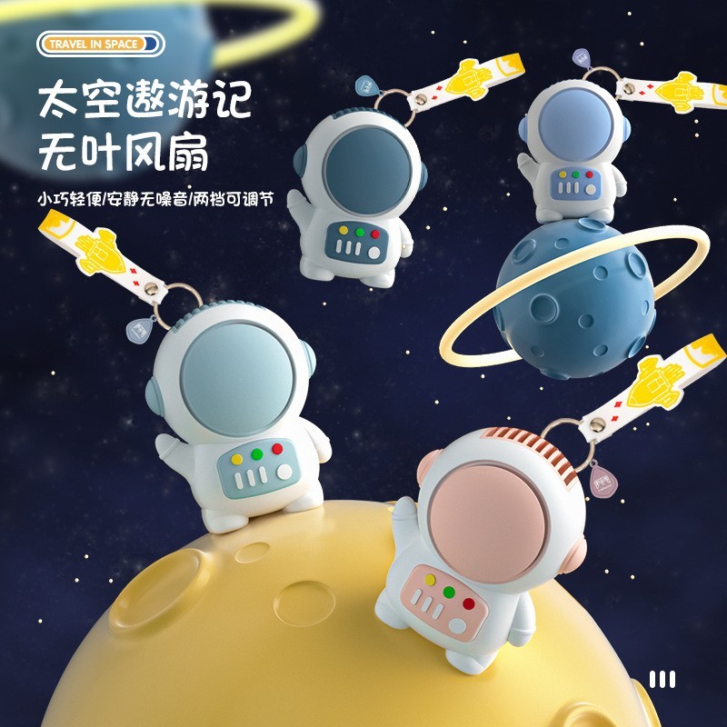 Rk Kipas Angin Portable Mini Astronot Cute Terlaris Dilazada