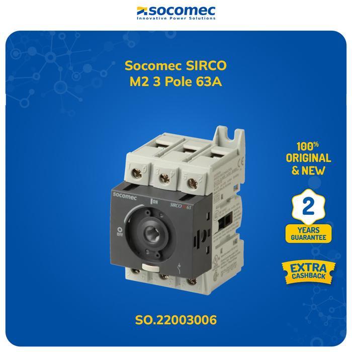 Socomec Sirco M2 3 Pole 63A - 22003006