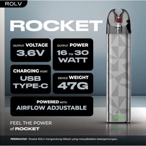 BV ROLV ROCKET POD KIT 30W 1000MAH AUTHENTIC 100%