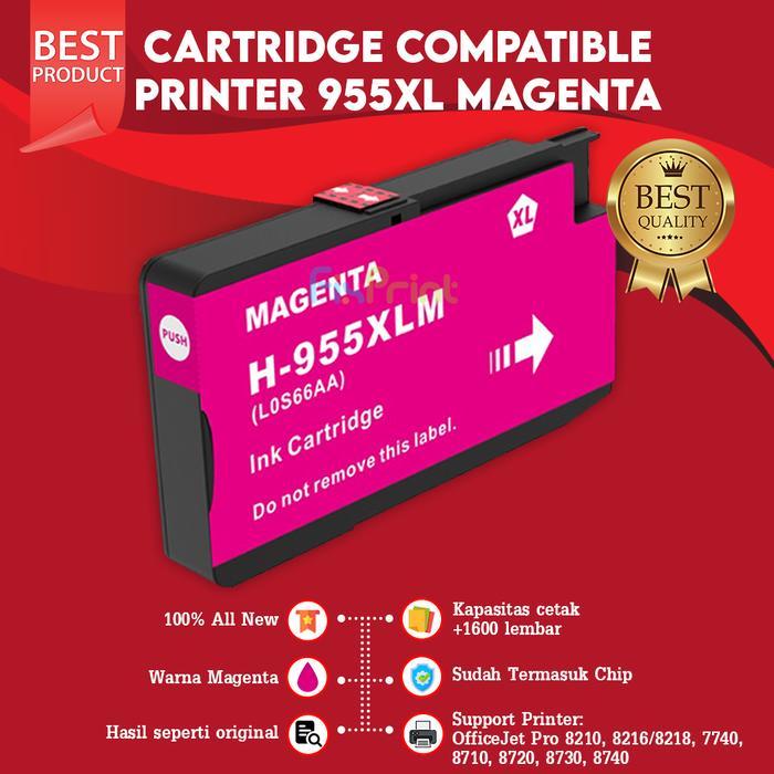 Compatible Cartridge 955XL 955 XL OfficeJet Cyan Magenta Yellow Black