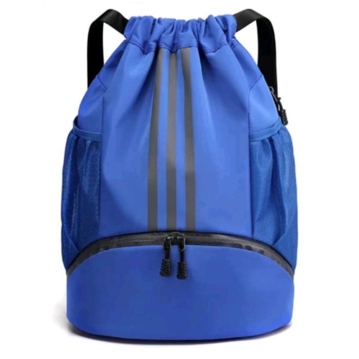 Tas ransel serut olahraga cowok cewek tas serbaguna buat futsal gym basket pria wanita murah Nyaman