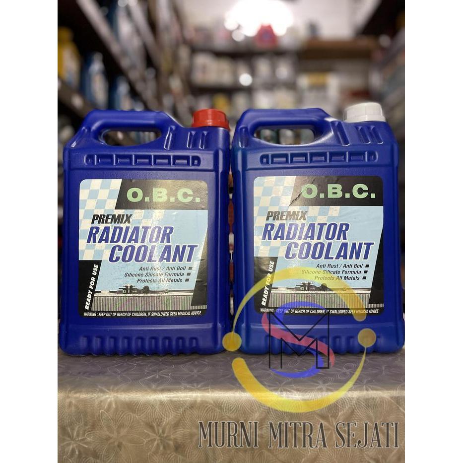 OBC CAIRAN AIR RADIATOR COOLANT O.B.C MERAH & HIJAU 5 L