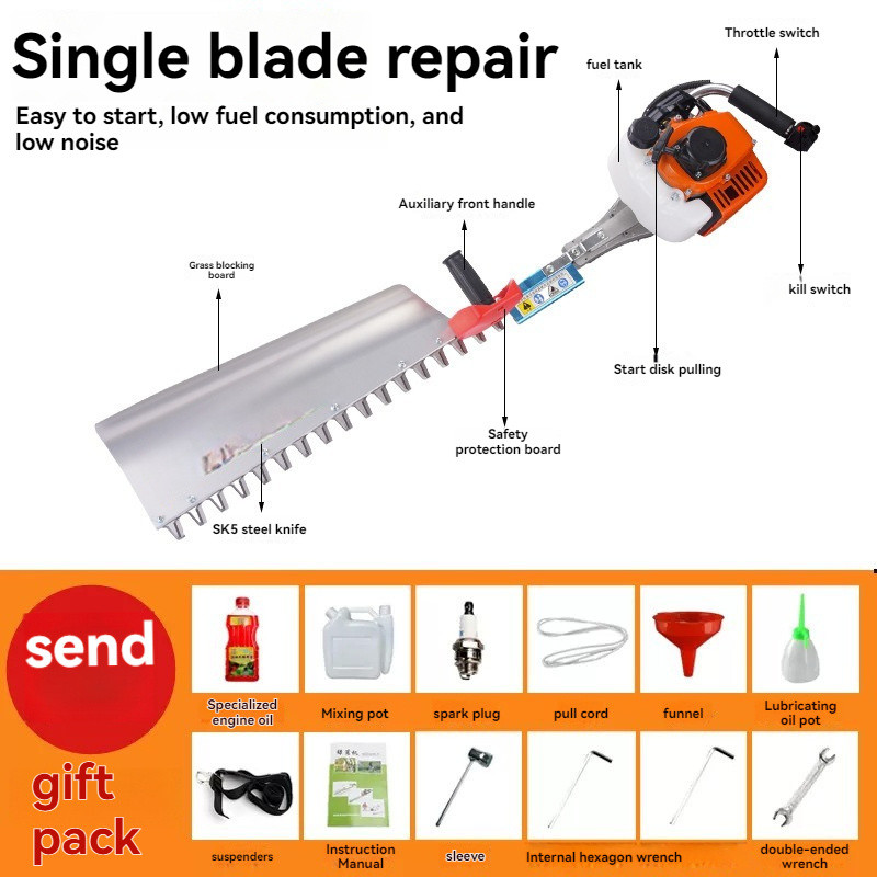 GasolineHedge Trimmer Hedge Trimmer Single And Double Leaf Hedge Trimmer Lightweight And