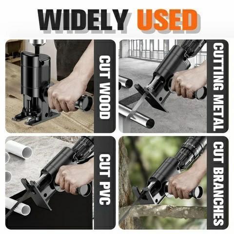 ADAPTOR GERGAJI MESIN BOR GERGAJI JIGSAW GERGAJI MESIN MINI GERGAJI MESIN KAYU LISTRIK ADAPTER