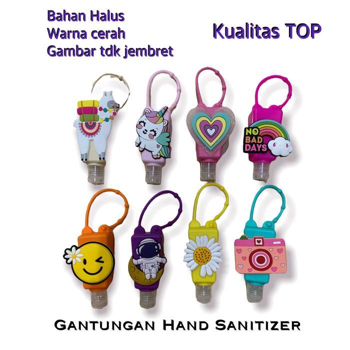 gantungan hand sanitizer gel sarung / holder hand sanitizer