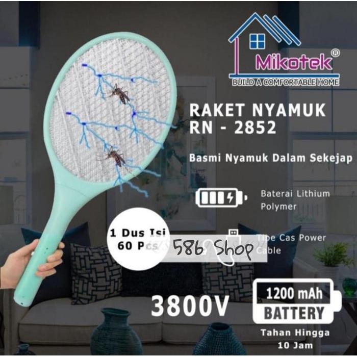 Raket Nyamuk Recharge/Raket Nyamuk Cas/RAKET NYAMUK