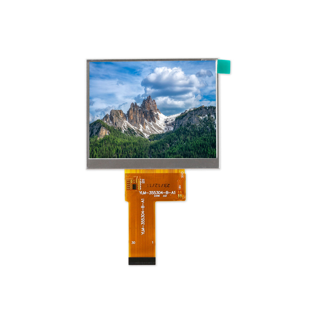 For R35S R36S 3.5-Inch Game Console Hl-Pgdm035Hd-C-V2 Screen Lcd Screen Display Without Cover Plate