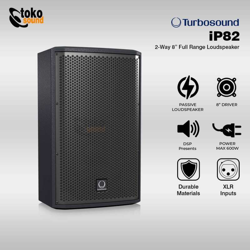 Turbosound iP82 iNSPIRE 8 inch 2 Way Passive Speaker