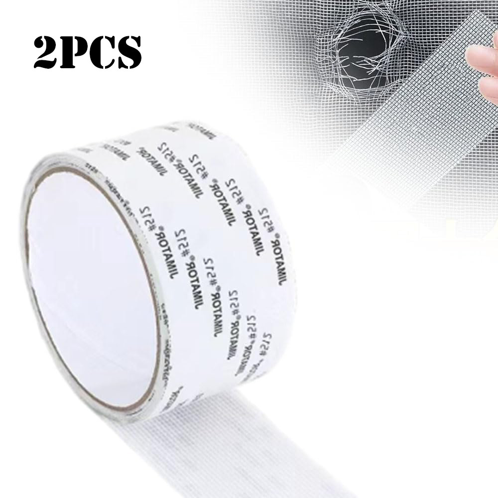 IMPORT Adhesive Screen Repair Tape Screen Repair Kit Window Screen Repair Tape Fiberglass Screen