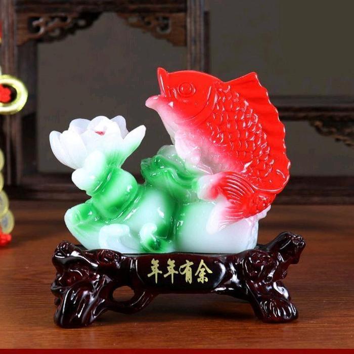 PAJANGAN Ikan Pajangan Fengshui Ikan Koi Pajangan Mini Pajangan Fengshui Mini Patung