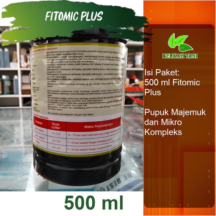 Terangbenderangshop Fitomic Plus 1 Liter Fitomic 1 Liter Pupuk Mikro Lengkap