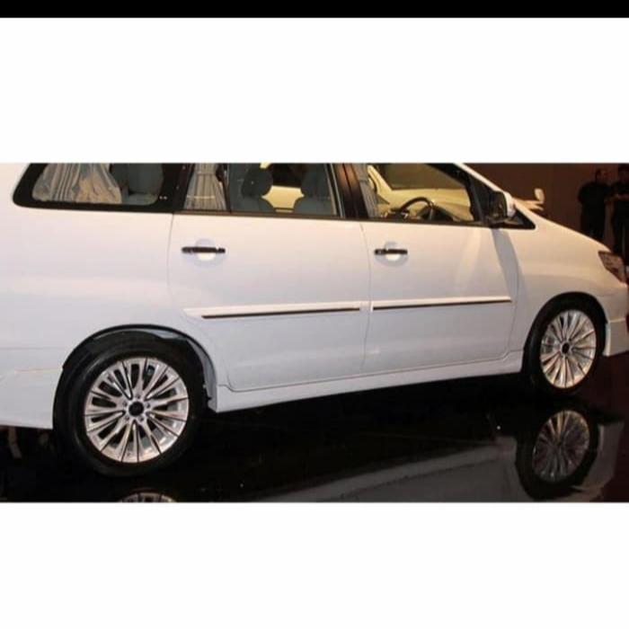 Terbaik Toyota List Body Samping Mobil Grand Innova 2012-2015 Model Tempel Lem Perekat 3M Bahan Abs