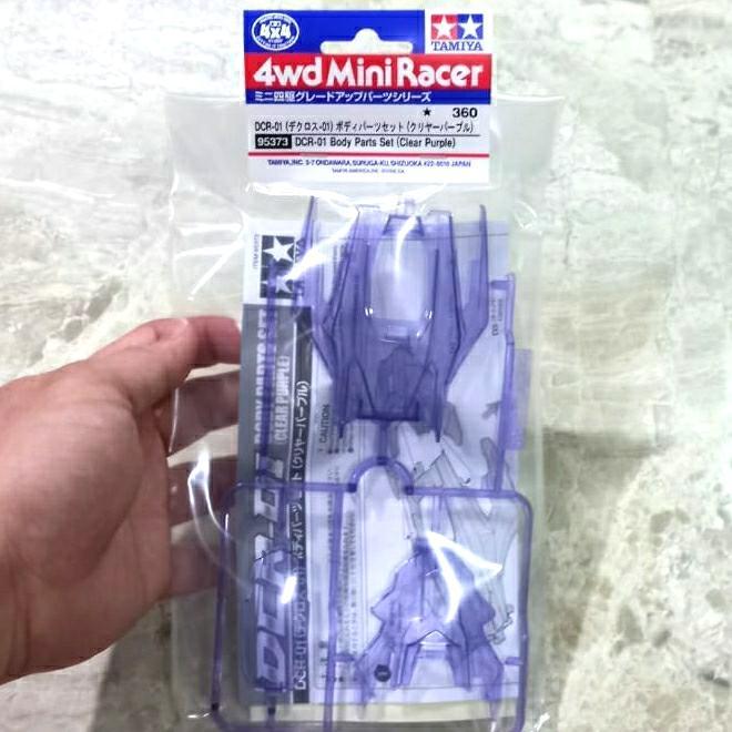 Tamiya 95373 DCR 01 Body Parts Set Clear Purple