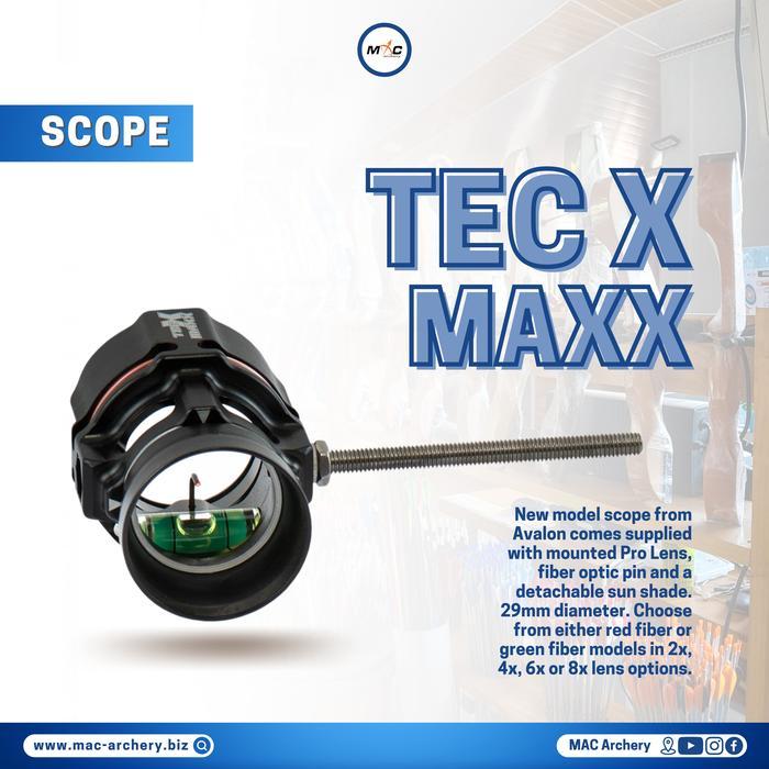 scope busur compound Avalon Scope with Lens Tec X Superior panahan bow