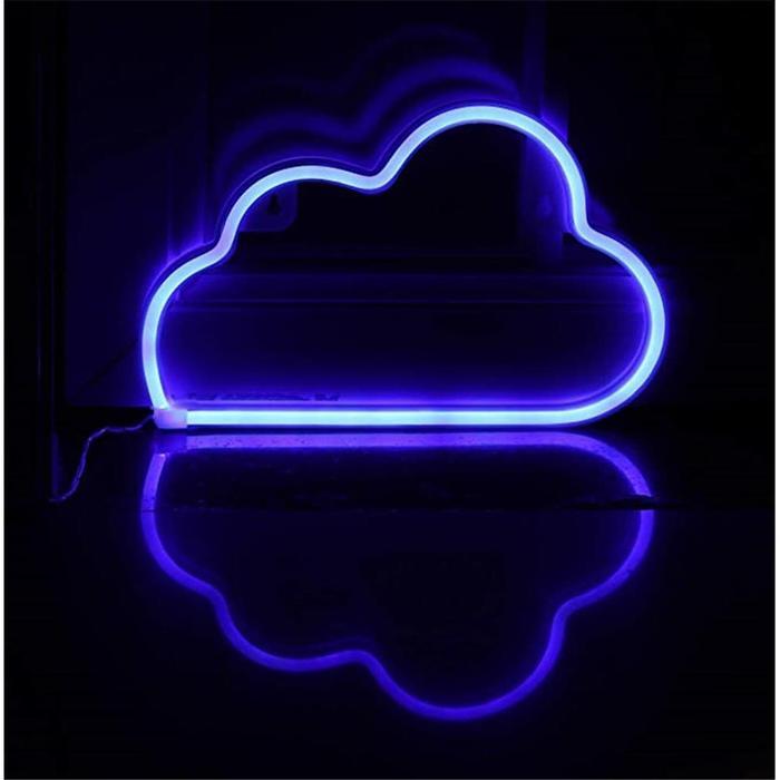 PROMO CLOUD Neon Sign - Lampu AWAN Neon LED - Lampu Kamar Gantung Hias