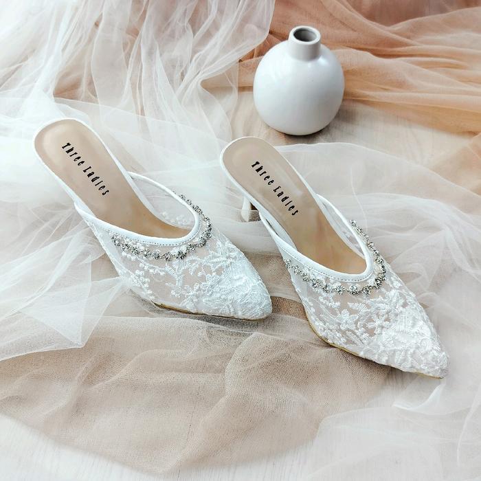 Patris - Heels 7Cm Sendal Wanita Wedding Shoes