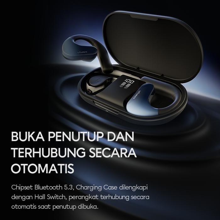 Vivan Sport X TWS Waterproof Bluetooth Earphone Handsfree Headset