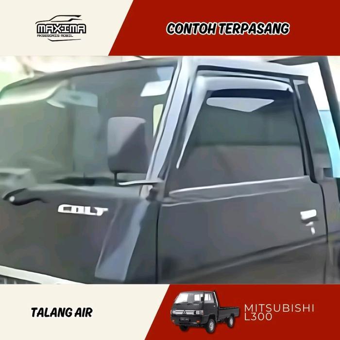 Talang Air Pintu Mobil L300 2 Pintu Hitam Dan Silver Talang Air 2 Pintu L300 Terlaris