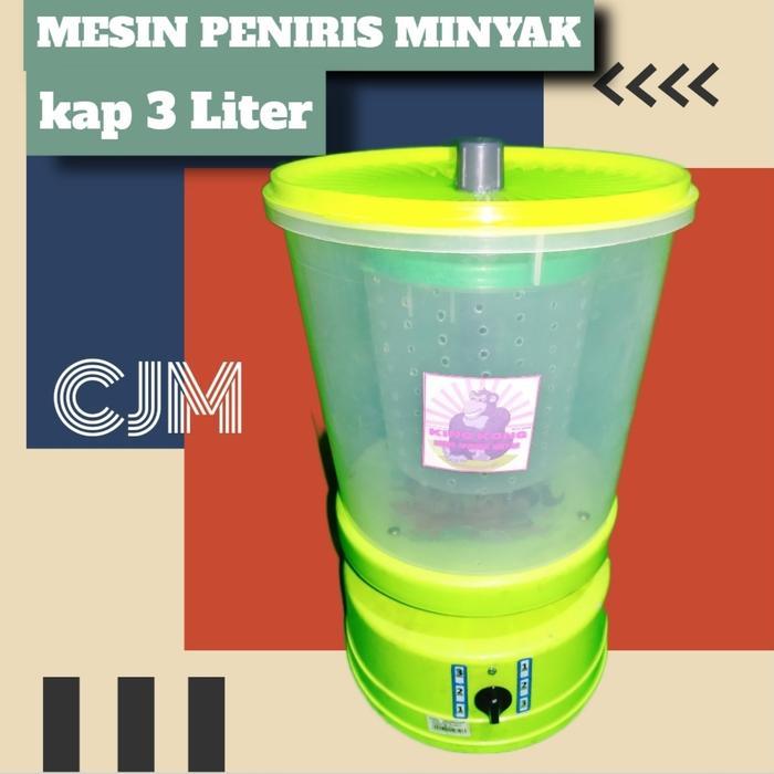 Mesin Peniris Minyak, Spinner Minyak 3L Murah Tbk