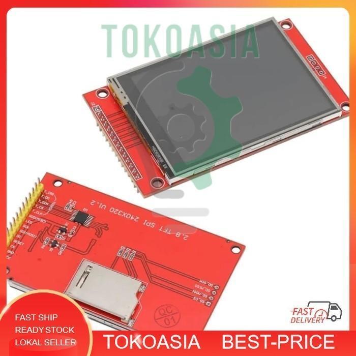 Modul Layar TFT LCD 2.4 Inch ILI9341 320x240 - SPI Interface