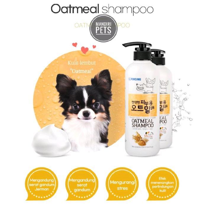 Forcans Oatmeal Shampoo 550ml - Forbis Shampoo Anjing