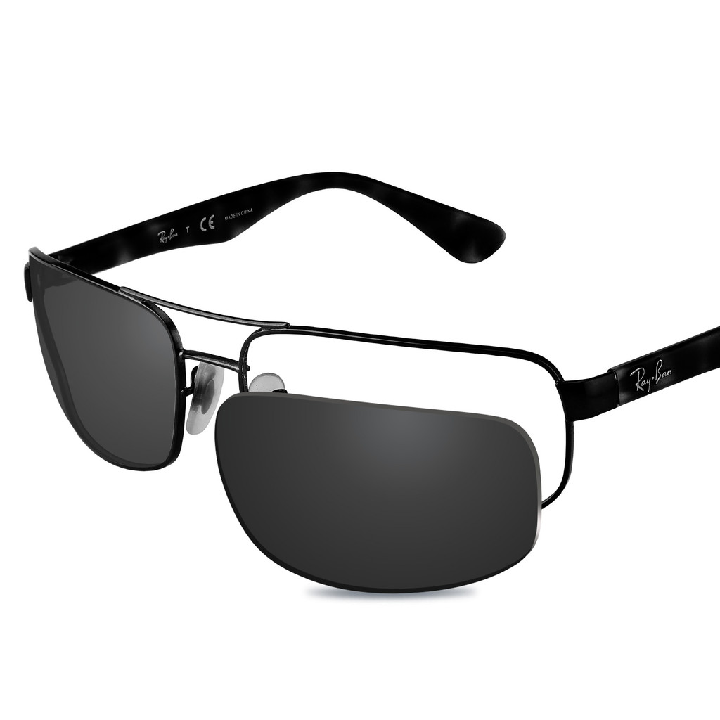 Glintbay New Performance Polarized Replacement Lenses for Ray-Ban RB3445-61 Sunglasses - Multiple