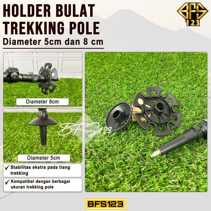 Eiger - Holder Bulat Trekking Pole Camping Outdoor tracking pole