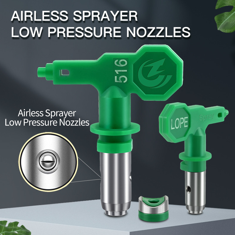 Airless Tips Low Pressure Nozzle Switch Spray Tip with Nozzle Guard For Wagner/Titan Airless Sprayer