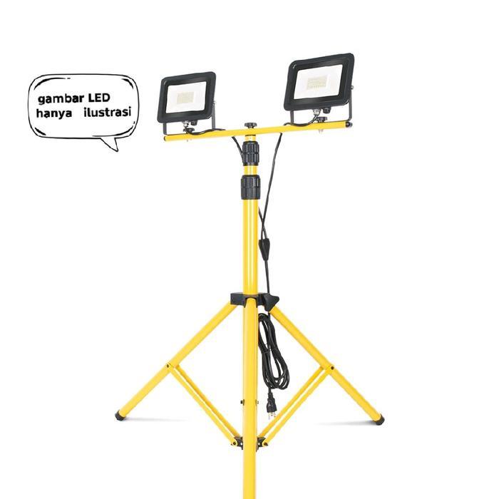 TRIPOD TIANG LAMPU SOROT ATAU LED UNTUK POLES SALON MOBIL TINGGI 1.6 M MURAH!