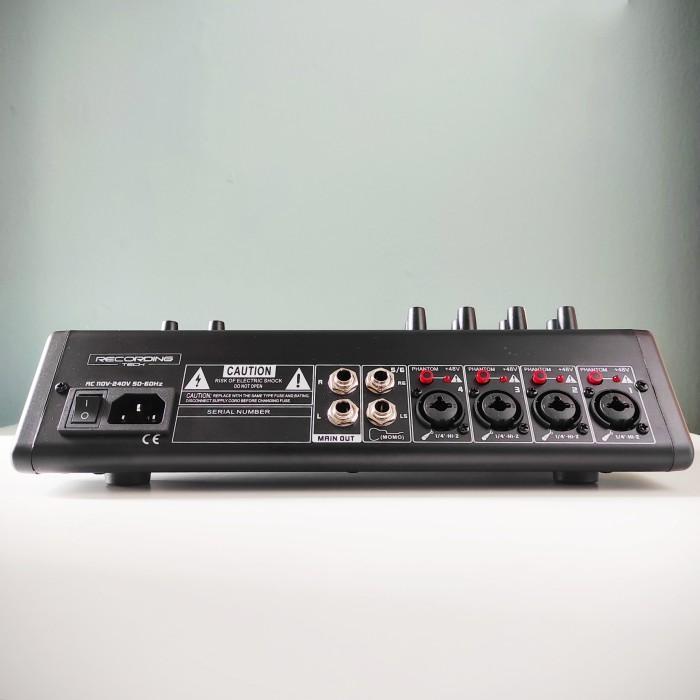 Recording Tech Pro Rtx6 Usb Audio Mixer Recording, Podcast Studio