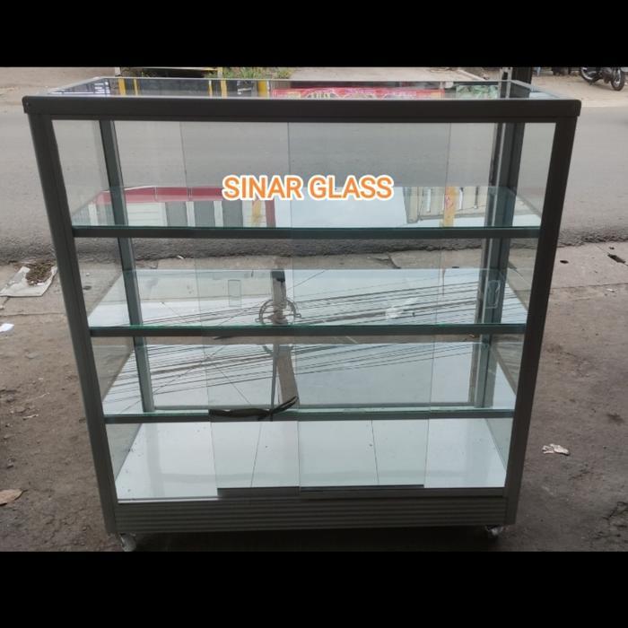 Etalase 1 Meter Murah Komplit Furniture