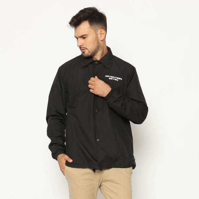 17 Seven Jaket Windbreaker 0023-Handskull