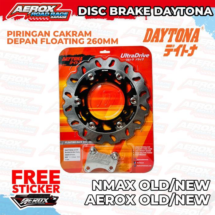 Disc Brake Floating Daytona Cakram Daytona Floating Daytona 260Mm (Front), Nmax, Aerox New #5177