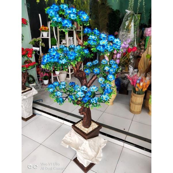 bunga bonsai bunga sudut semanggi bunga pojok ruangan bunga artificial