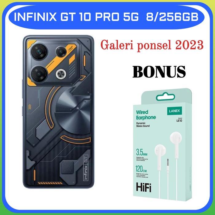 Infinix GT 10 pro 5G 8/256GB GARANSI RESMI - black