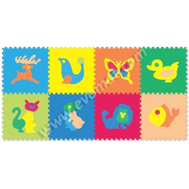 ` Alas lantai Puzzle Evamats Hewan - ZHW