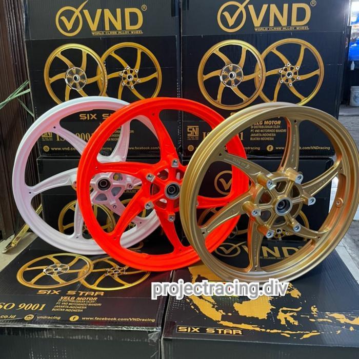 velg vnd six star kawasaki ninja r rr ss pnp copy oz not marchesini