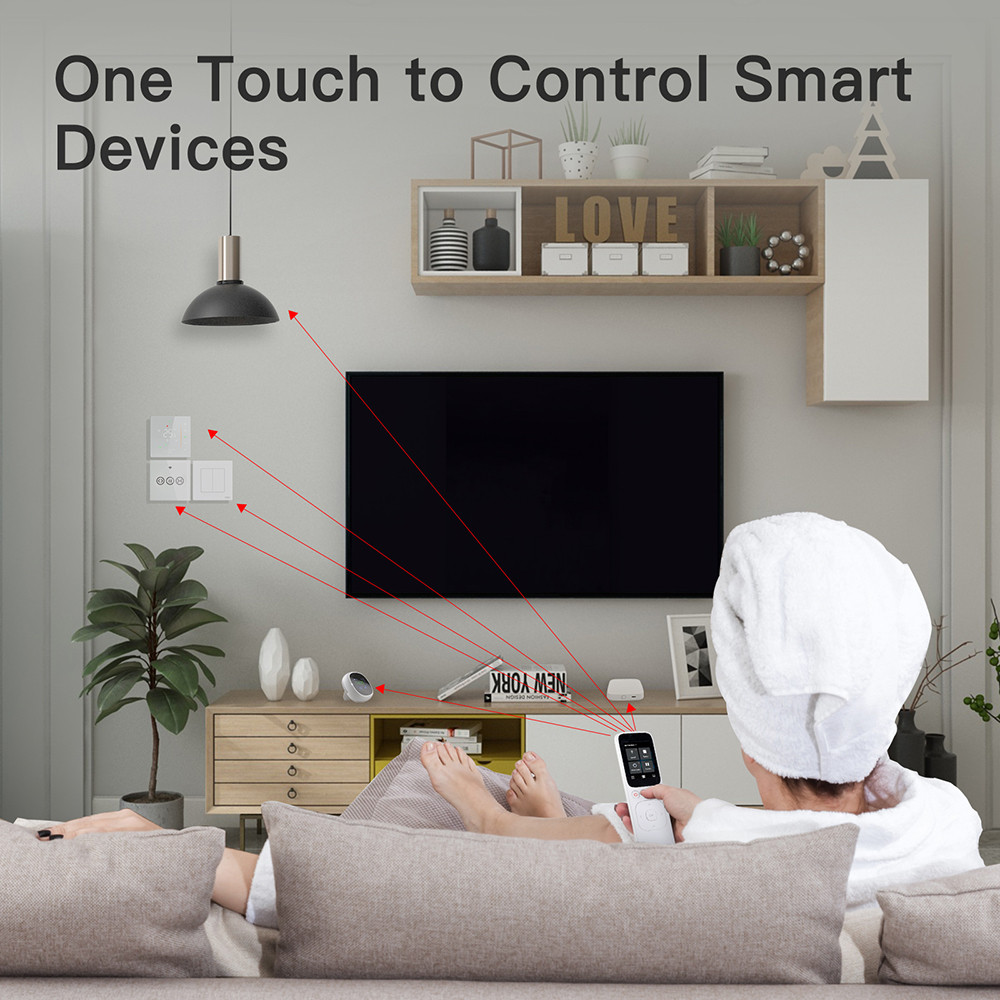 . Tuya Smart Wifi Ir Central Control Panelwireless Touch Screen With -