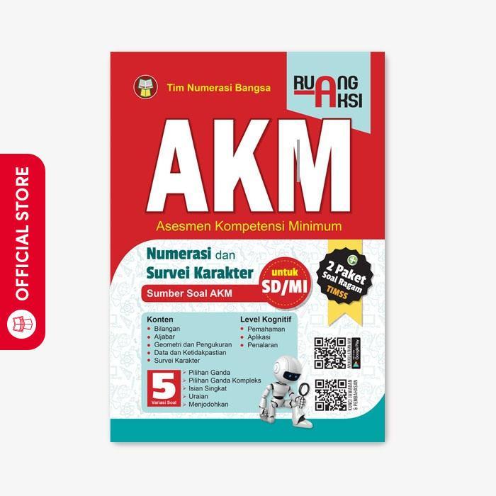 Yrama Widya - Buku AKM Numerasi dan Survei Karakter untuk SD/MI