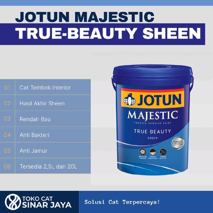 READY JOTUN MAJESTIC SHEEN 8190 APPLE WHITE 2,5LTR