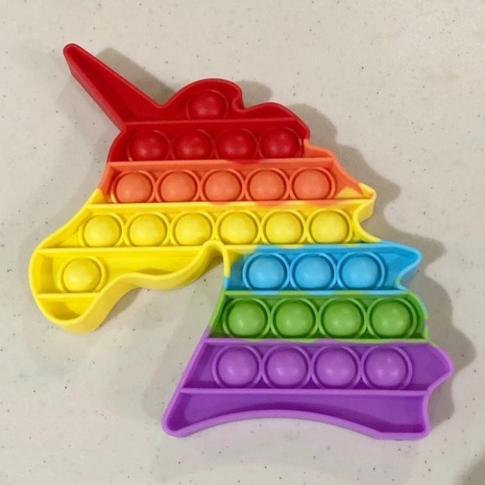 POP IT RAINBOW UNICORN / tiktok tik tok among us bubble viral gundu 1