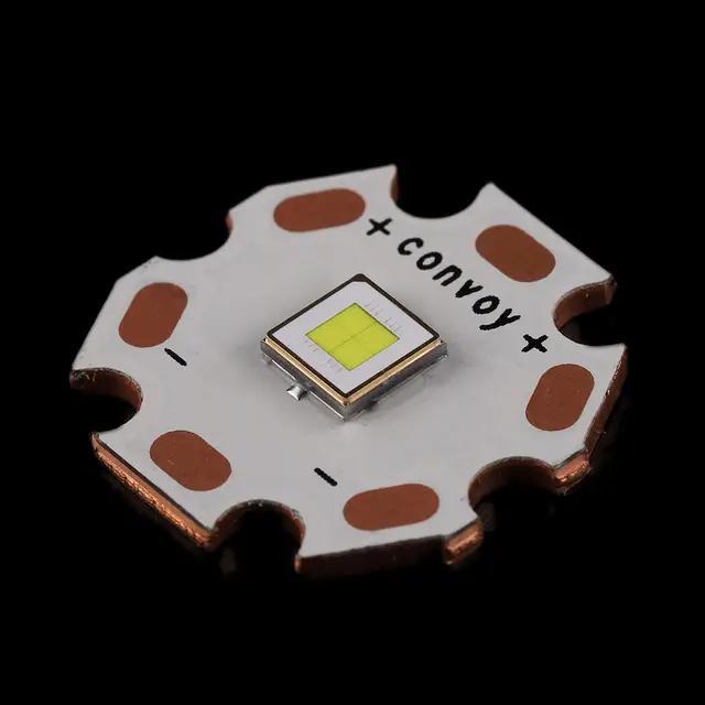 JUAL Led Throw 6V Luminus SFT70 DTP MCPCB Copper Convoy