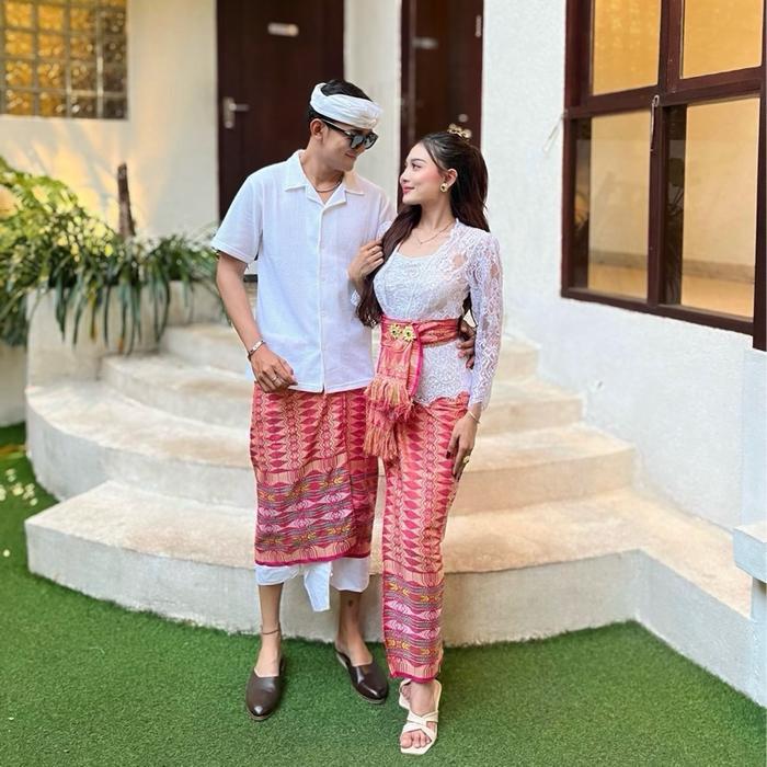 Promo Couple Songket Motif Thailand Original