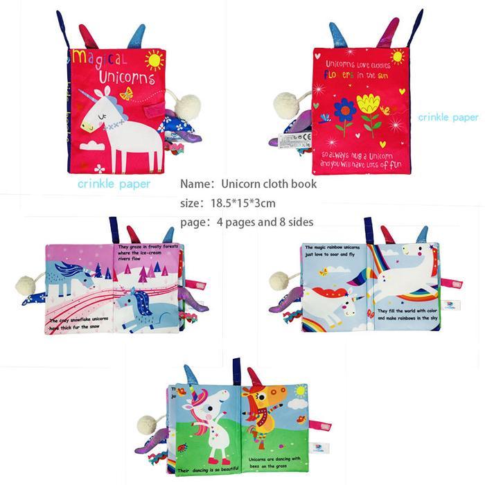 Soft Book Bayi Newborn Tails Ekor, Softbook Baby