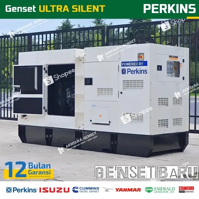 PERKINS Genset 40 Kva Silent - Genset Silent 40 Kva PERKINS HARGA DP
